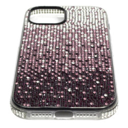 Etui Diamond Case HQ na telefon Apple iPhone 15+ A3094 bordowe