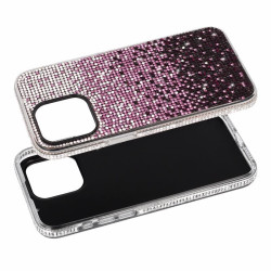 Etui Diamond Case HQ na telefon Apple iPhone 15 Pro A3102 bordowe