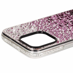 Etui Diamond Case HQ na telefon Apple iPhone 15 Pro A3102 bordowe