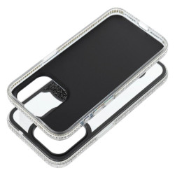Etui TEDDY BEAR na telefon Apple iPhone 15 Pro A3102 damskie dziewczęce na prezent urodziny święta czarne