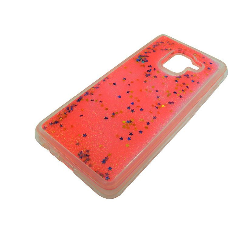 Etui Liquid / Water Case na telefon Samsung Galaxy A5 2018 A530 / A8 2018 czerwone