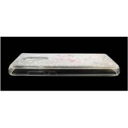 Etui Liquid / Water Case na telefon Xiaomi Redmi Note 4 srebrny