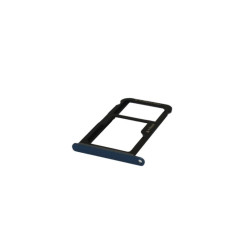 Szufladka / tacka / uchwyt Karty SIM + SD do telefonu Huawei P10 Lite niebieska