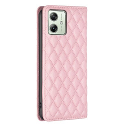 Etui Smart SOFT na telefon motorola moto g54 5G / g54 power edition 5G różowe