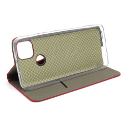 Etui Smart Magnet na telefon motorola moto g9 power XT2091 czerwone