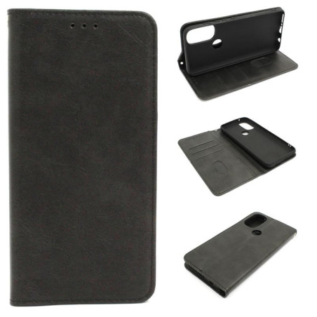 Etui Smart Lichi na telefon motorola moto g71 5G XT2169 czarne