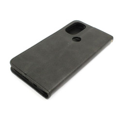 Etui Smart Lichi na telefon motorola moto g71 5G XT2169 czarne