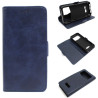 Etui Smart Leather na telefon Oukitel K12 granatowe