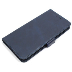 Etui Smart Leather na telefon Oukitel K12 granatowe