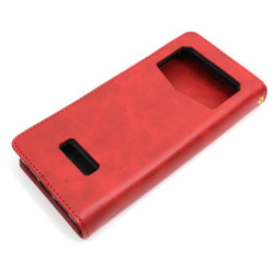 Etui Smart Leather na telefon Oukitel K12 czerwone