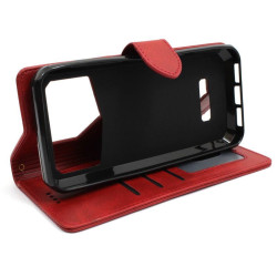 Etui Smart Leather na telefon Oukitel K12 czerwone