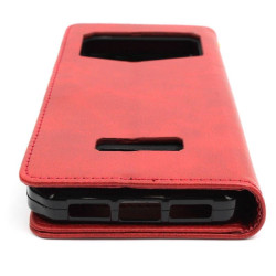 Etui Smart Leather na telefon Oukitel K12 czerwone