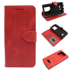 Etui Smart Leather na telefon Oukitel K7 / K7 PRO czerwone
