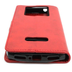 Etui Smart Leather na telefon Oukitel K7 / K7 PRO czerwone