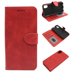 Etui Smart Leather na telefon Cubot J3 czerwone