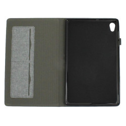 ETUI JEANS na tablet Lenovo Tab M10 2nd TB-X306 szare