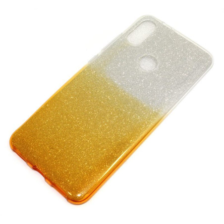 Etui Jelly Case SHINING na telefon XIAOMI Mi A2 / Mi 6X srebrno-złote
