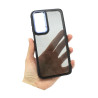 Etui Crystal Black na telefon Samsung Galaxy A16 4G A165 / 5G A166 niebieskie