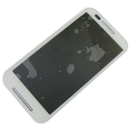 Wyświetlacz / Ekran LCD do telefonu motorola moto e XT1021 + dotyk biały