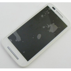 Wyświetlacz / Ekran LCD do telefonu motorola moto e XT1021 + dotyk biały