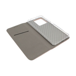 Etui Smart Magnet na telefon Xiaomi Redmi Note 13 5G 2312DRAABG różowe