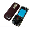Obudowa na telefon Nokia 5130 bordowa + klawiatura