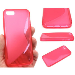 Etui S-CASE na telefon Apple iPhone 5 5S SE różowe