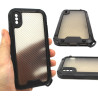 Etui pancerne Protect Shield na telefon Apple iPhone X / Xs czarne ze smyczą