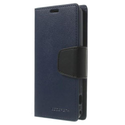 Etui Fancy Diary na telefon Samsung Galaxy Trend S7560 / Duos S7562 / Trend+ S7580 S7582 granatowe