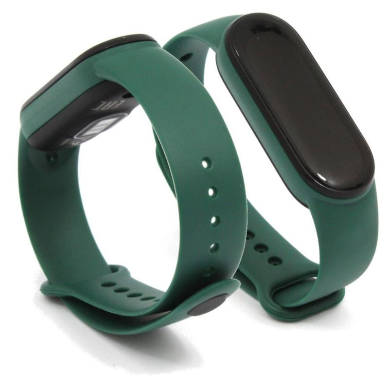 Opaska / pasek do smartband Xiaomi Mi Band 5 / 6 / 6 NFC / 7 zielona