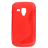 Etui S-CASE na telefon Samsung Galaxy Trend S7560 / Duos S7562 / Trend+ S7580 S7582 czerwone