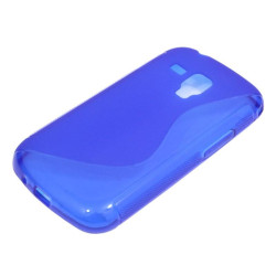Etui S-CASE na telefon Samsung Galaxy Trend S7560 / Duos S7562 / Trend+ S7580 S7582 niebieskie