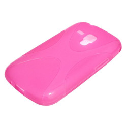 Etui S-CASE na telefon Samsung Galaxy Trend S7560 / Duos S7562 / Trend+ S7580 S7582 różowe