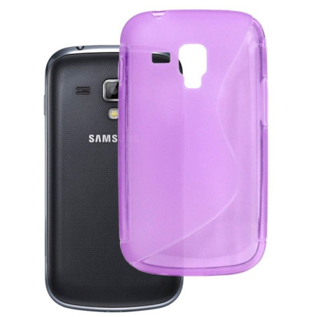 Etui S-CASE na telefon Samsung Galaxy Trend S7560 / Duos S7562 / Trend+ S7580 S7582 fioletowe