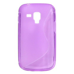 Etui S-CASE na telefon Samsung Galaxy Trend S7560 / Duos S7562 / Trend+ S7580 S7582 fioletowe