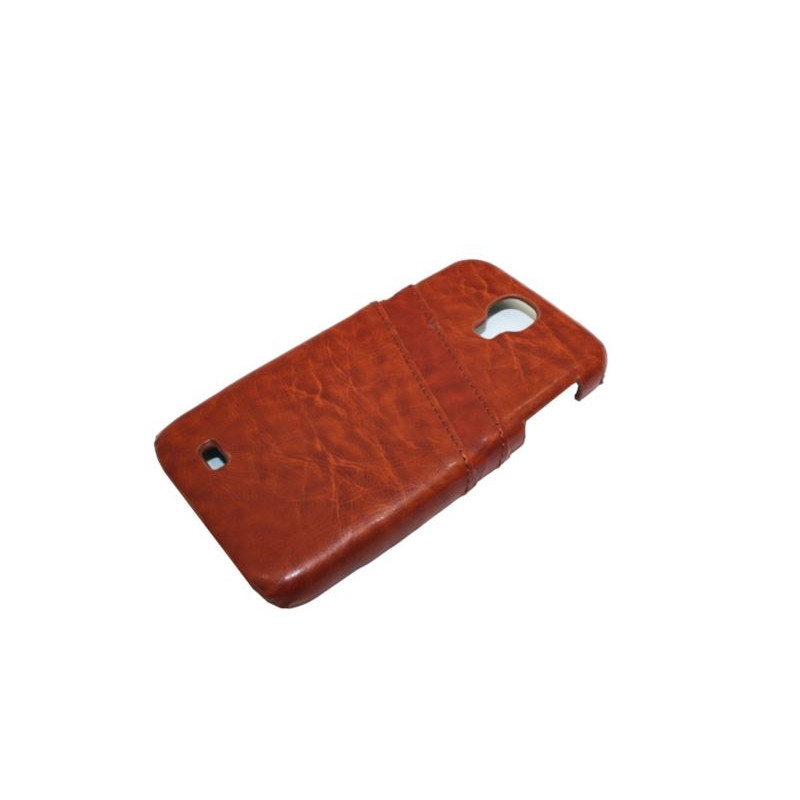 Etui Nakładka BUSINESS na telefon Samsung Galaxy S4 i9500 brązowe