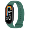 Opaska / pasek do smartband Xiaomi Mi Band 8 M2239B1 / Mi Band 9 M2345B1 / Mi Band 9 NFC M2346B1 ciemnozielona