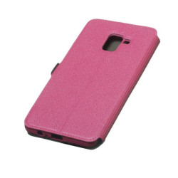 Etui BOOK POCKET na telefon Samsung Galaxy A8+ A730 różowe