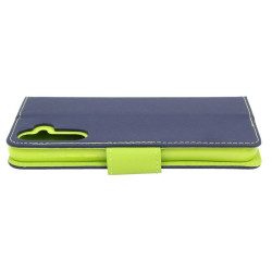Etui Fancy Diary na telefon Samsung Galaxy A54 5G A546 granatowe
