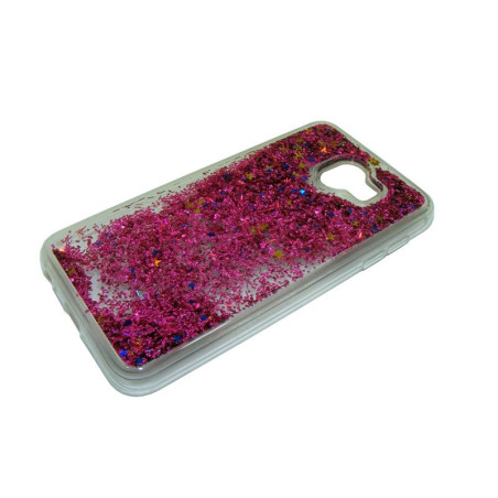 Etui Liquid / Water Case na telefon Samsung Galaxy J4 2018 J400 różowe