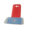 Etui S-CASE na telefon Samsung Galaxy J1 J100 czerwone