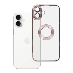 Etui Glam na telefon Apple iPhone 16 Plus A3290 różowe