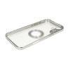Etui Glam na telefon Apple iPhone 16+ A3290 srebrne