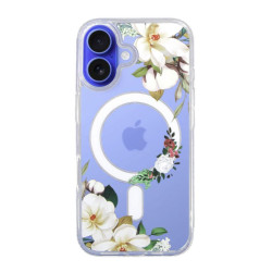 Etui MagSafe Flower na telefon Apple iPhone 16 A3287 wzór 3
