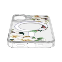 Etui MagSafe Flower na telefon Apple iPhone 16 A3287 wzór 3