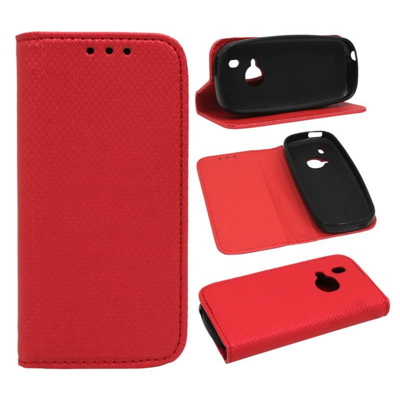 Etui Smart Magnet na telefon Nokia 3310 2017 TA-1030 czerwony
