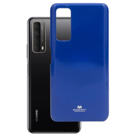 Etui Mercury JELLY na telefon Huawei P Smart 2021 / Y7A niebieskie