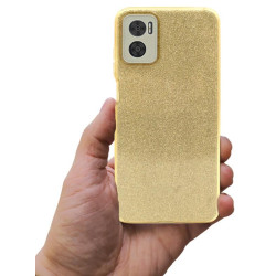 Etui Jelly Case SHINING HQ na telefon motorola moto e22 / e22i XT2239 złote
