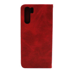 Etui Smart Lichi na telefon OPPO Reno 3 CPH2043 / A91 CPH2001 czerwone