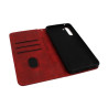 Etui Smart Lichi na telefon OPPO Reno 3 CPH2043 / A91 CPH2001 czerwone